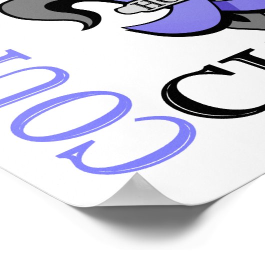 Lilie 3 Prostatakrebs Poster (Ecke)