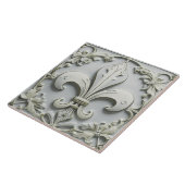 Lilie Antique Gray Imitats Relief Fliese (Seite)