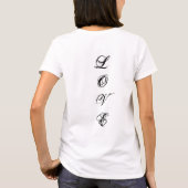 Lilie - Art 3 T-Shirt (Rückseite)