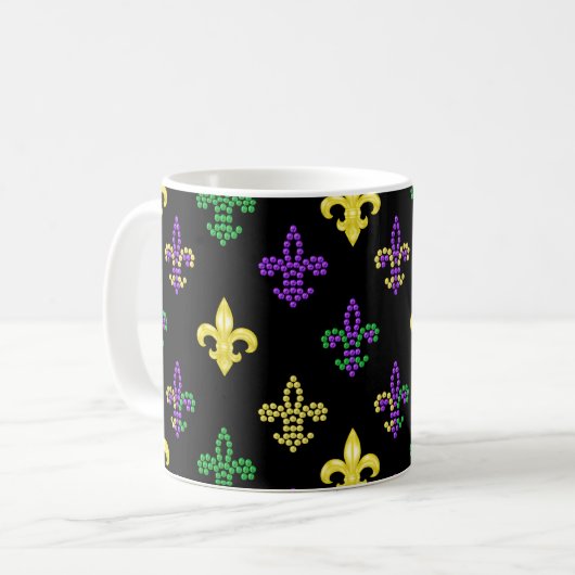 Lilie Beads - Black Coffee Tasse (Vorderseite Links)