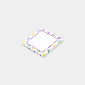 Lilie Beads - Weiße Hinweise Post-it Klebezettel (angewinkelt)