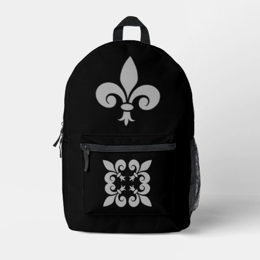 Lilie Bedruckter Rucksack (Vorderseite)