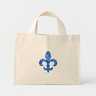 Lilie Blue Bandana Totbeutel Mini Stoffbeutel
