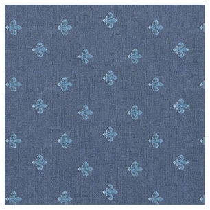 Lilie Blue French Vintag Patterns Stoff