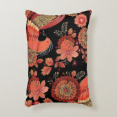 Lilie Blume nahtlose Muster werfen Kissen (Vorderseite(Vertikal))