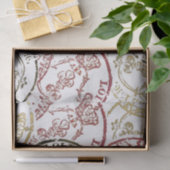 Lilie Briefmarke Französische Kronkönigliche Dekou Seidenpapier (Geschenk)