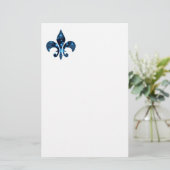 Lilie Briefpapier (Stehend Vorderseite)