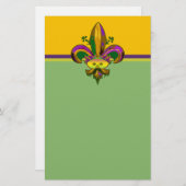 Lilie Briefpapier (Vorne/Hinten)