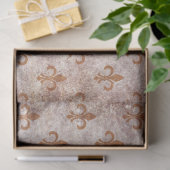 Lilie Brown Decoupage Paper Seidenpapier (Geschenk)