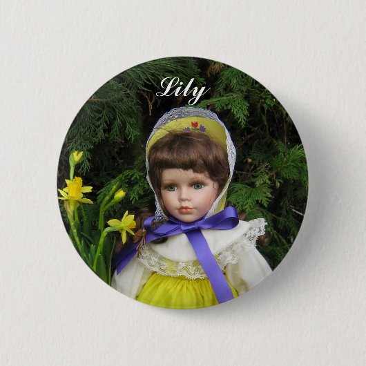 Lilie Button (Vorderseite)