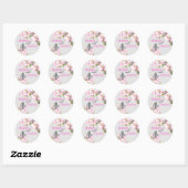 Lilie / Cherry Blossom Wedding Sticker (Blatt)