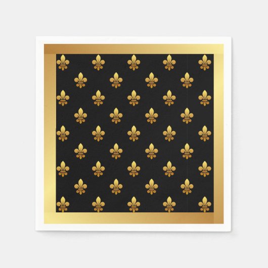 Lilie Cocktail Napkins Serviette (Vorderseite)