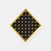 Lilie Cocktail Napkins Serviette (Ecke)