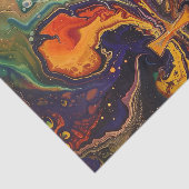 Lilie Colorful Mardi Gras Seidenpapier (Ausschnitt)