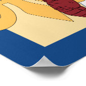 Lilie Crawfish Abschluss Banner Poster (Ecke)