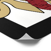 Lilie Crawfish Abschluss Banner Poster (Ecke)