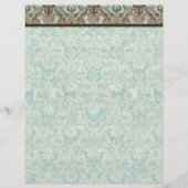 Lilie Damask - Matching Blank Stationery (Vorderseite)