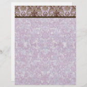 Lilie Damask - Matching Blank Stationery (Vorne/Hinten)