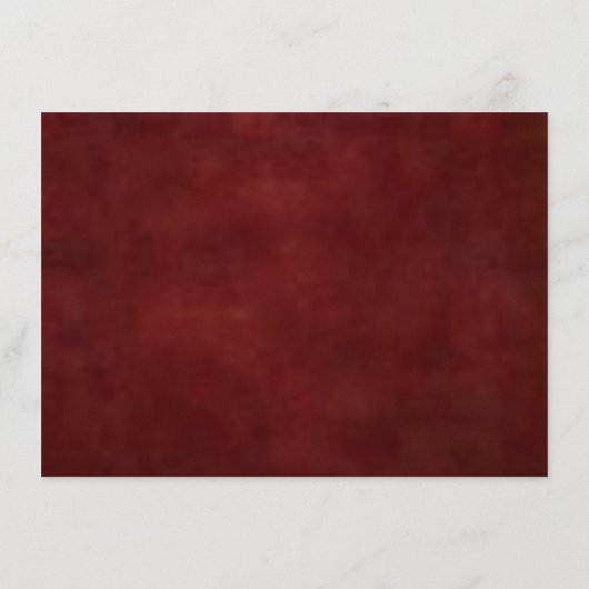 Lilie Dark Red Lights | Elegant Crimson Save The Date (Rückseite)