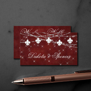 Lilie Dark Red Lights   Gut Gedicht wünschen Begleitkarte