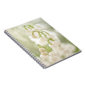 Lilie der Tal-Blume Notizblock (Rechte Seite)