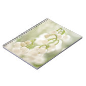 Lilie der Tal-Blume Notizblock (Linke Seite)