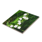 Lilie der Tal-Blumen Fliese (Seite)