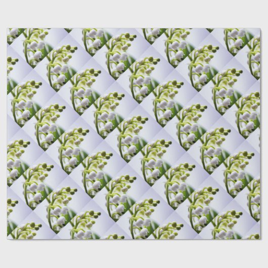 Lilie der Tal-Blumen Geschenkpapier (Flach)