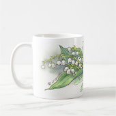 Lilie der Tal-Tasse Kaffeetasse (Links)