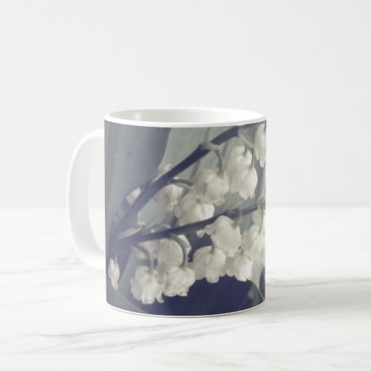 Lilie der Tal-Tasse Kaffeetasse (Vorderseite Links)