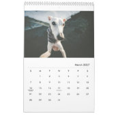 Lilie der Whippet 2017 Kalender (Mär 2027)