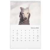 Lilie der Whippet 2017 Kalender (Feb 2026)