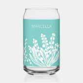 Lilie des Individuellen Namens Valley Dosenglas (Vorderseite)