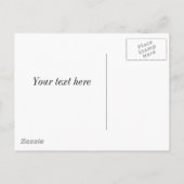 Lilie des Tales mit Bibel Save the Date Postkarte (Rückseite)