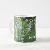 Lilie des Tales, Personalisierte Kaffeemaschine Ta Kaffeetasse (Vorderseite Links)