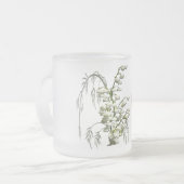 Lilie des Tales und niedlichen der Mäusekunst Mattglastasse (Vorderseite Links)