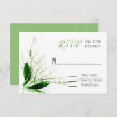 Lilie des Tales Wedding RSVP (Vorne/Hinten)