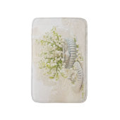 Lilie des Tals Badematte (Vorderseite Vertikal)