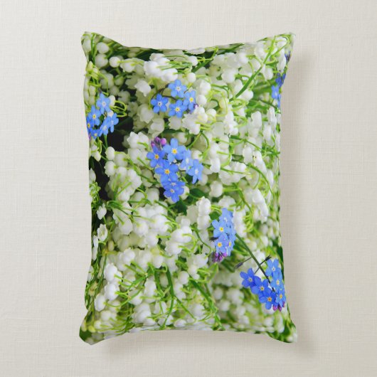 Lilie des Tals Dekokissen (Vorderseite(Vertikal))