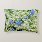 Lilie des Tals Dekokissen (Rückseite)