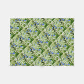 Lilie des Tals Fleecedecke (Vorderseite (Horizontal))