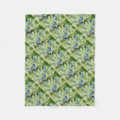 Lilie des Tals Fleecedecke (Vorderseite)