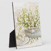 Lilie des Tals Fotoplatte (Seite)