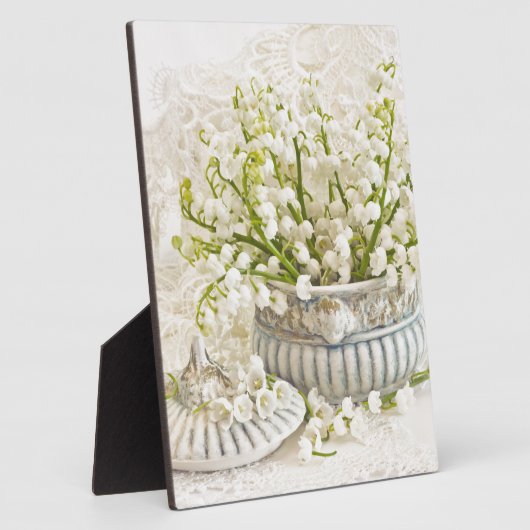 Lilie des Tals Fotoplatte (Seite)