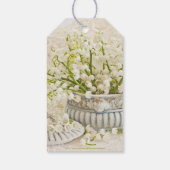 Lilie des Tals Geschenkanhänger (Rückseite)