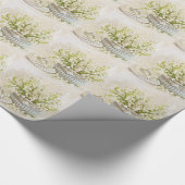 Lilie des Tals Geschenkpapier (Ecke)