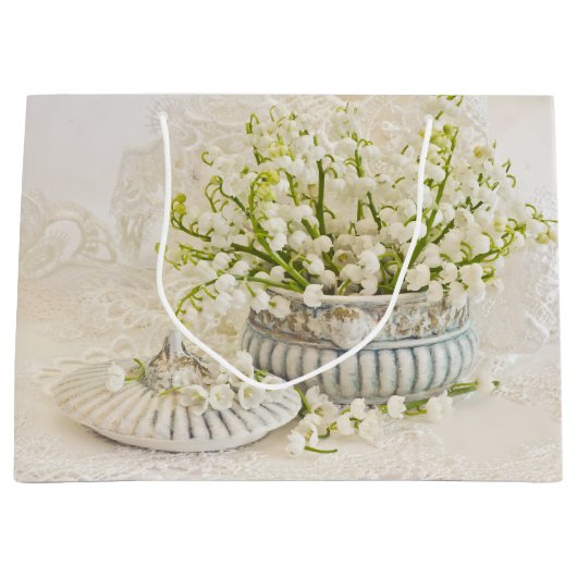 Lilie des Tals Große Geschenktüte (Vorderseite)