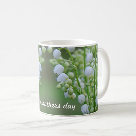 Lilie des Tals Kaffeetasse (VorderseiteRechts)