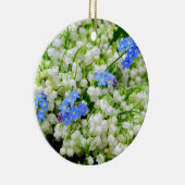 Lilie des Tals Keramik Ornament (Rechts)