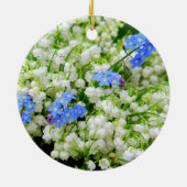 Lilie des Tals Keramik Ornament (Hinten)